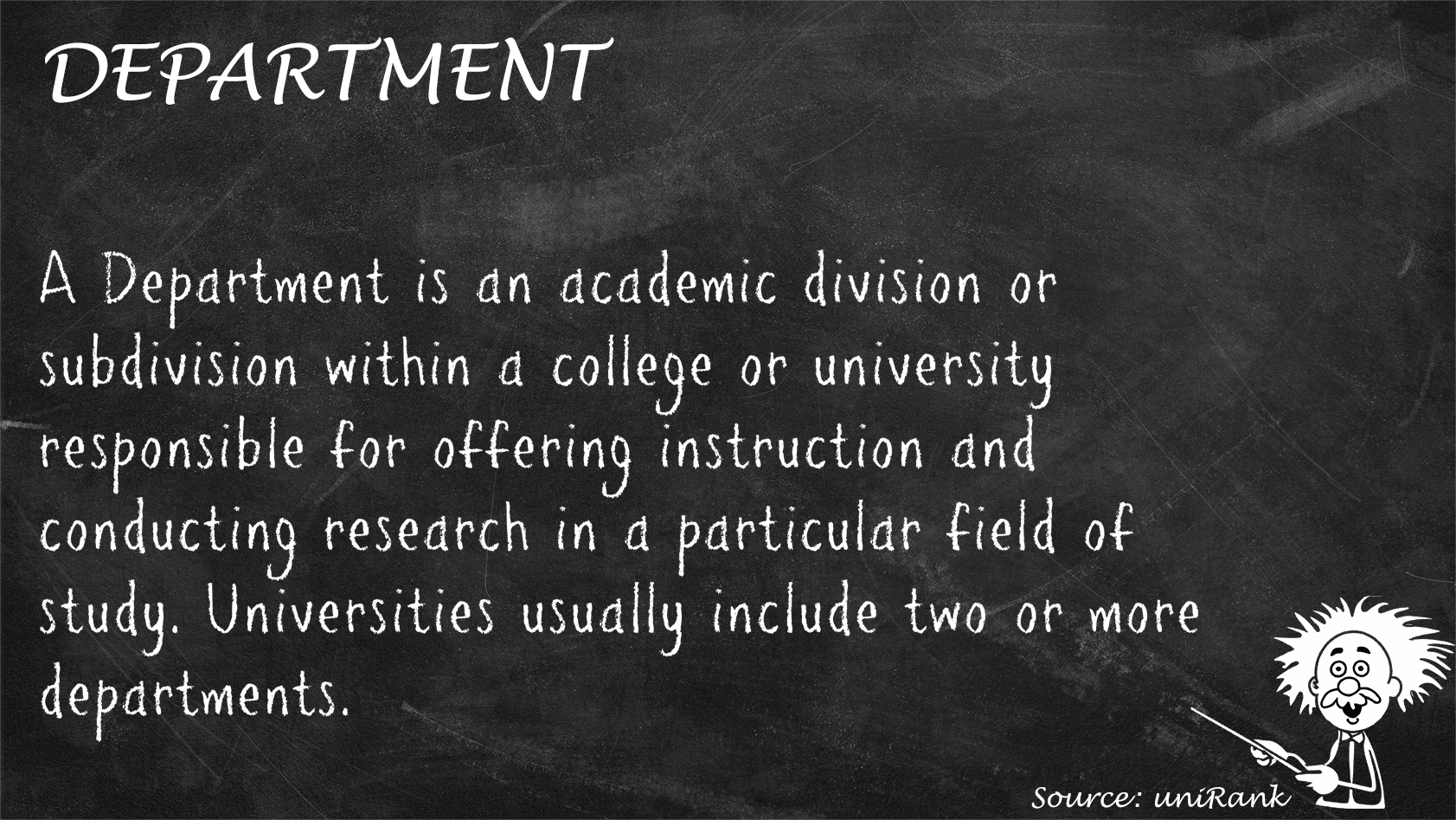 DEPARTMENT DEFINITION SIMPLE visual data 8