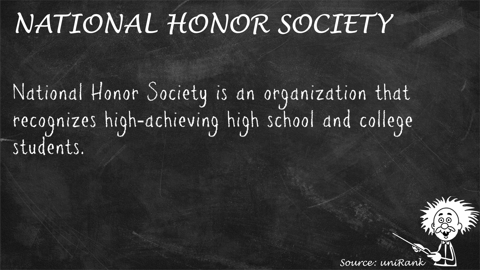 National Honor Society Glossary Definition