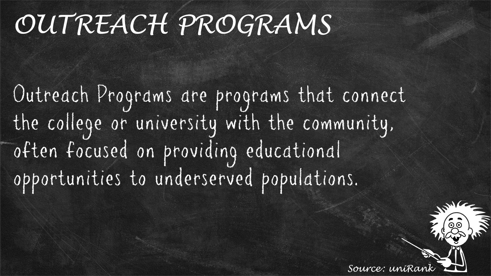 Outreach Programs | Glossary Definition by uniRank.org