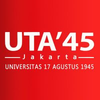 17 August 1945 University's official logo - UTA'45 Jakarta seal