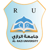 Al-Razi University's official logo - RU seal - ranked #55 in world university rankings 2025