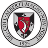 Albertus Magnus College's official logo - AMC seal