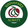 Almaty University of Humanities and Economics's official logo - AHEU seal
