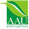Anand Agricultural University's official logo - AAU seal