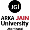Arka Jain University's official logo -  seal