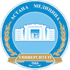 Astana Medical University's official logo - AMU seal