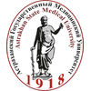 Astrakhan State Medical Academy's official logo - ASMU seal