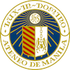 Ateneo de Manila University's official logo - ADMU seal - ranked #154 in world university rankings 2025