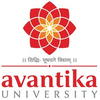 Avantika University's official logo -  seal