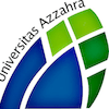 Azzahra University's official logo - UA seal