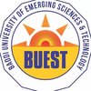 Baddi University of Emerging Sciences and Technologies's official logo - BUEST seal