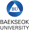 Baekseok University's official logo - BU seal