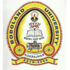 Bodoland University's official logo -  seal
