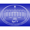 Bratsk State University's official logo - BrSU seal