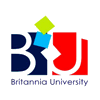 Britannia University's official logo - BU seal
