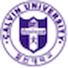 Calvin University's official logo -  seal