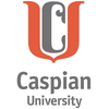 Caspian University's official logo - CU seal