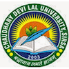 Chaudhary Devi Lal University's official logo - CDLU seal