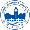 Chengdu Neusoft University's official logo - CNU seal