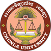 Chenla University's official logo - CLU seal