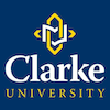 Clarke University's official logo - CU seal