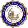 Dakota Wesleyan University's official logo - DWU seal