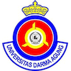 Darma Agung University's official logo - UDA seal