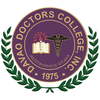 Davao Doctors College's official logo - DDC seal