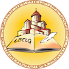 David Aghmashenebeli University of Georgia's official logo - SDASU seal