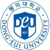 Dong-Eui University's official logo -  seal