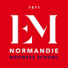 École de Management de Normandie's official logo - EM Normandie seal