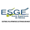 École Supérieure de Génies's official logo - ESGE-SA seal