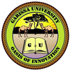 Garissa University's official logo - GU seal