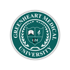 GreenHeart Medical University's official logo - GMU seal