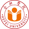 Hefei University's official logo - HU seal