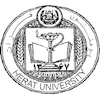 Herat University's official logo - HU seal