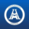 Hispanic University's official logo - UH seal