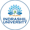 Indrashil University's official logo -  seal