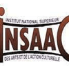 Institut National Supérieur des Arts et de l'Action Culturelle's official logo - INSAAC seal