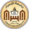 Israa University's official logo - ISRAA seal