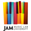 Jam Music Lab Private University's official logo - JAM seal