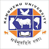 Kamdhenu University's official logo - KU seal