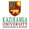 Kaziranga University's official logo - KU seal