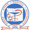 Kursk State Medical University's official logo - KSMU seal