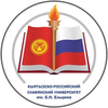 Kyrgyz Russian Slavic University's official logo - KRSU seal