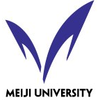 Meiji University's official logo -  seal - ranked #60 in world university rankings 2025