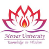 Mewar University's official logo - MU seal