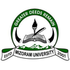Mizoram University's official logo - MZU seal