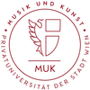 Musik und Kunst Privatuniversität der Stadt Wien's official logo - MUK seal