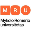 Mykolas Romeris University's official logo - MRU seal